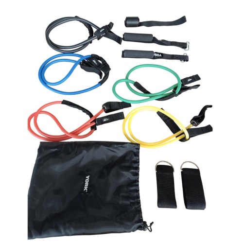 Резинка для фитнеса  York Fitness, 5 цветов #Y-80405 - фото №3